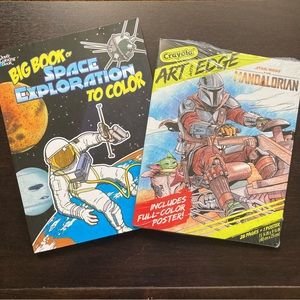 2 advanced coloring books